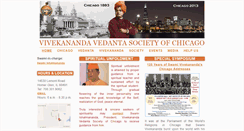 Desktop Screenshot of chicagovedanta.org